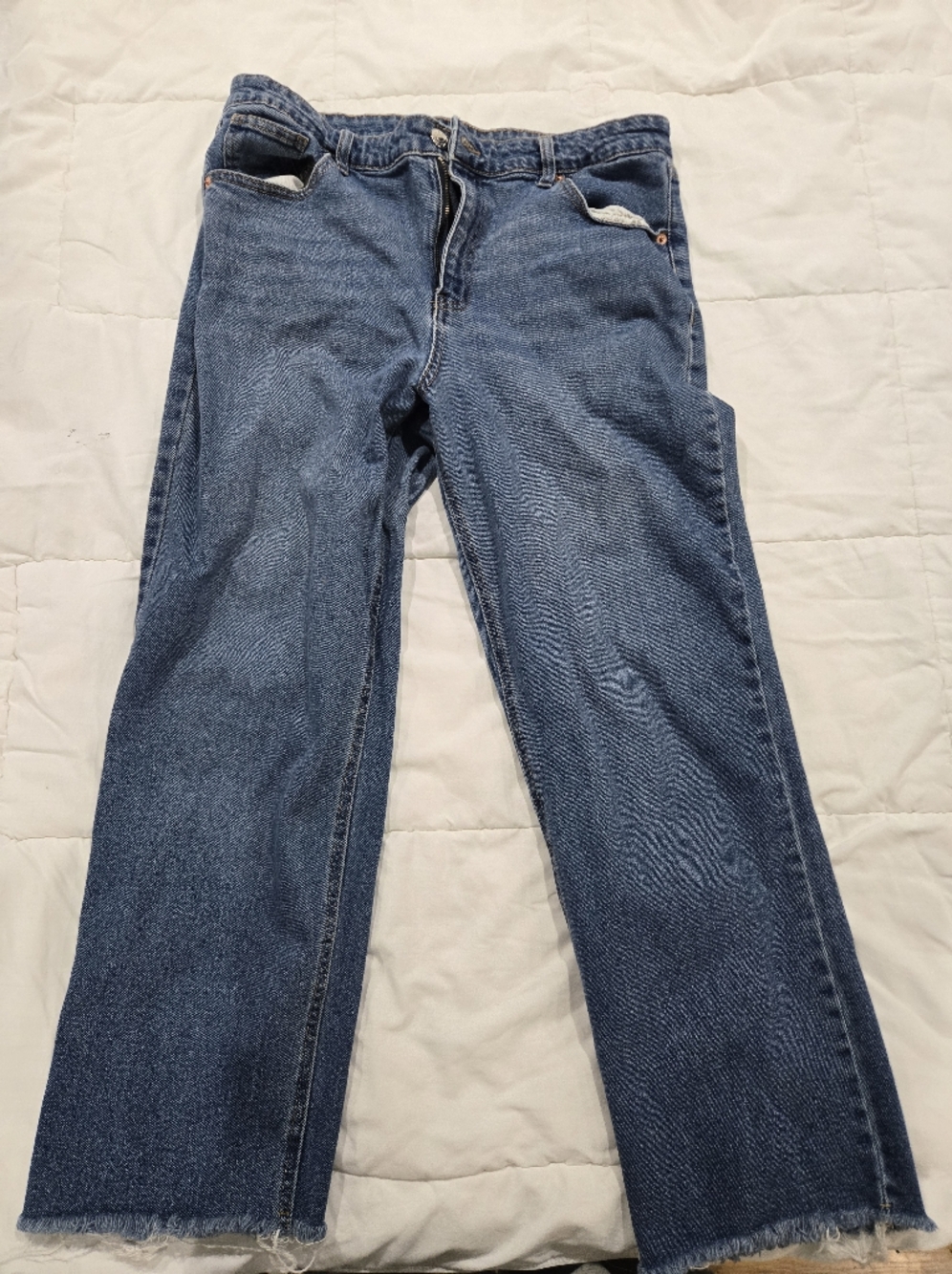 Target Women's Blue Straight-Leg Jeans